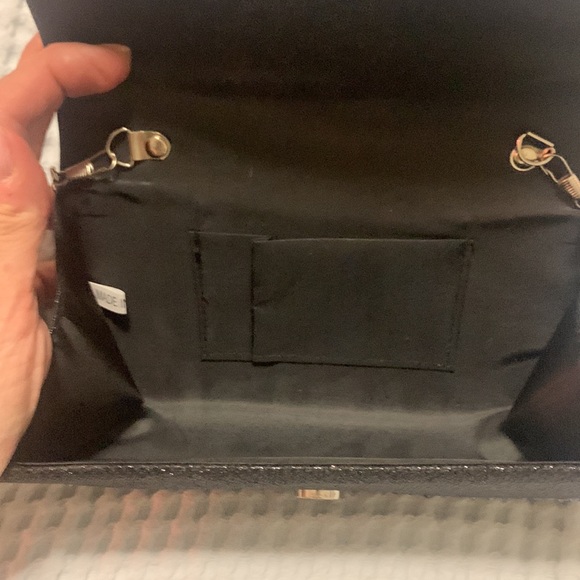 Black rhinestone clutch - Picture 4 of 5